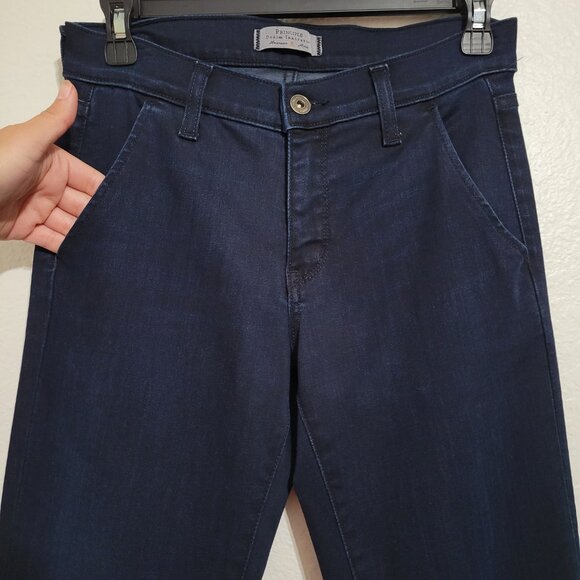 Principle Denim Allure Dark Wash High Rise Wide Leg Jeans Size 27 - Picture 3 of 8